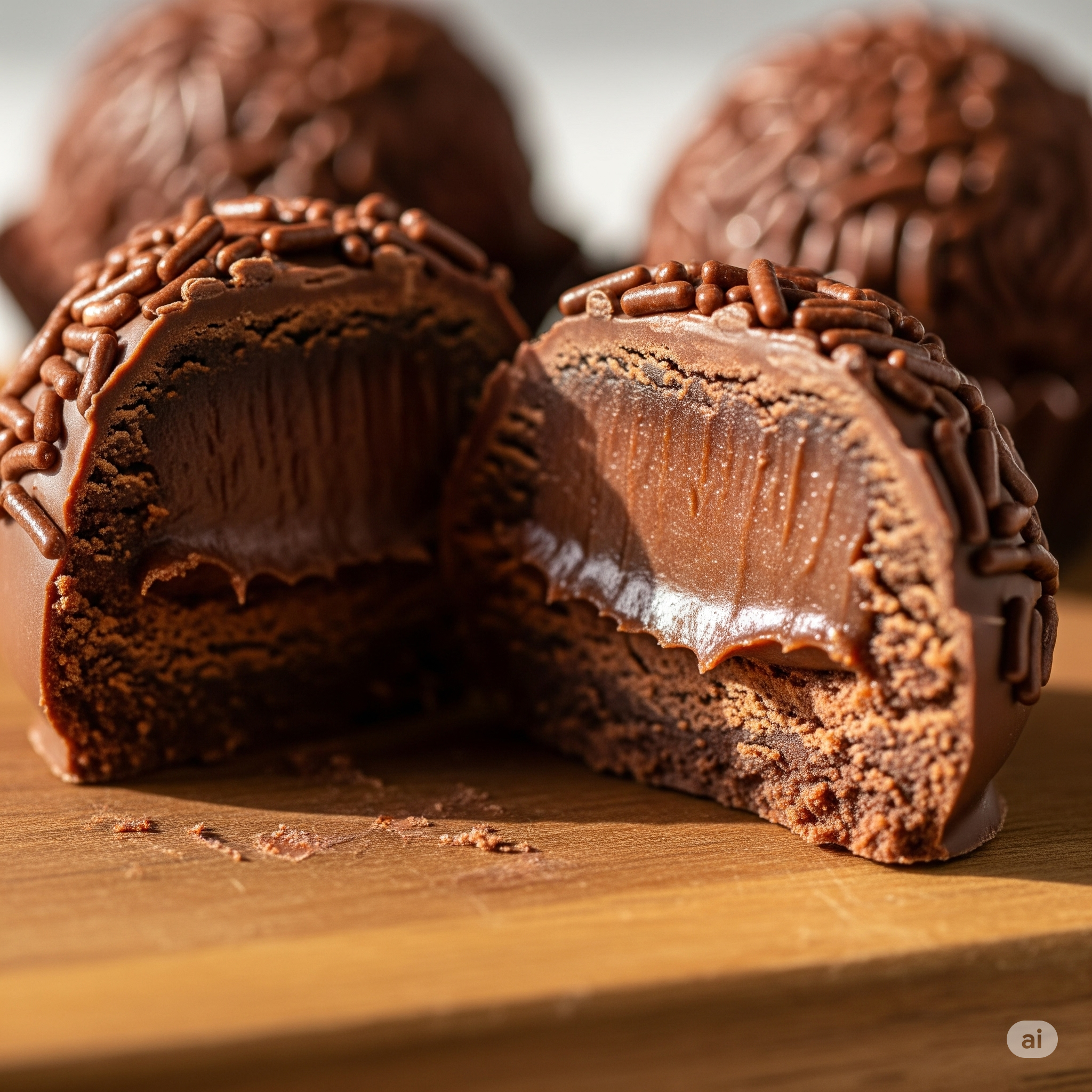 Trufa Clássica de Chocolate